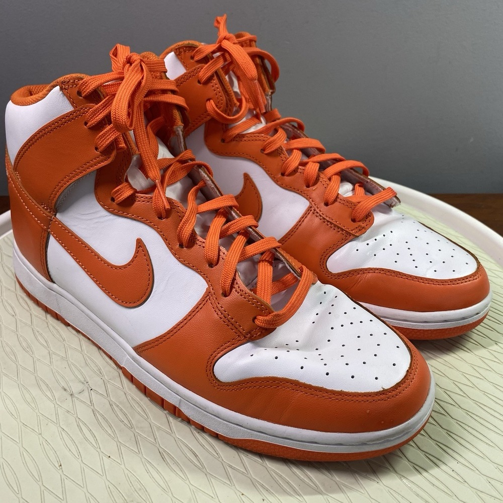 Nike Men's Dunk SP 2021 High Top Sneakers Syracuse Orange University Sz.12